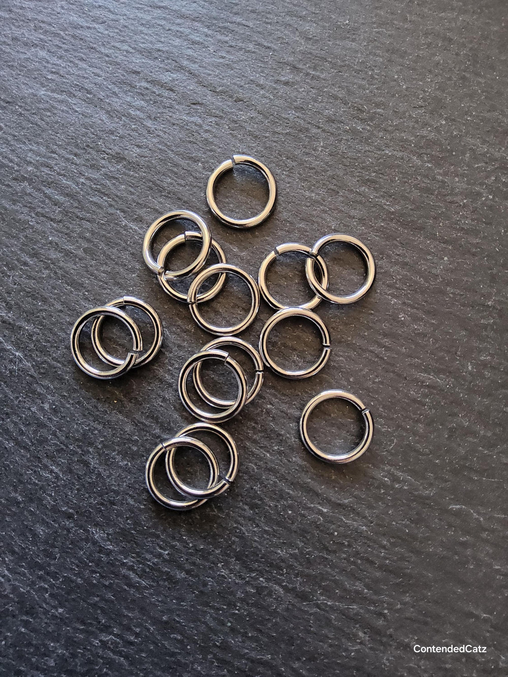 20 or 100 Stainless Steel 15mm Jump Rings Strong 2mm (12 gauge) Inner Diameter: 10mm